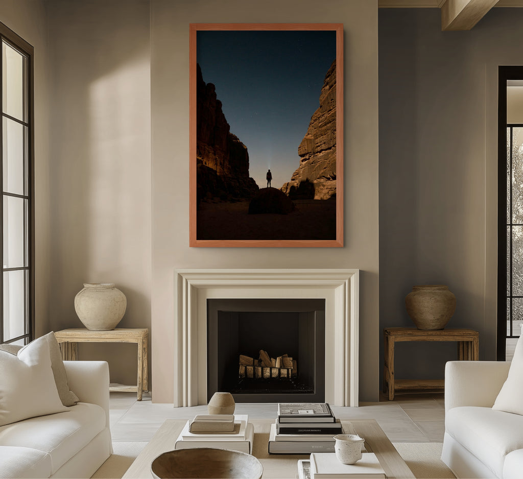Cielo y Paisaje - Lienzo premium 430g (calidad de galeria)