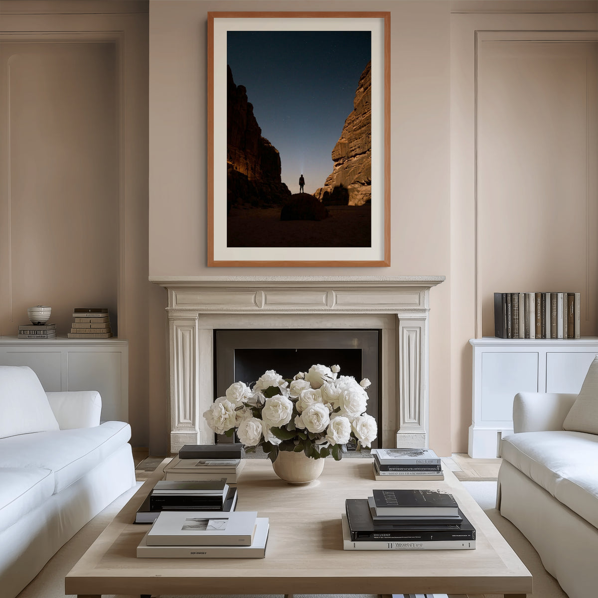 Cielo y Paisaje - Lienzo premium 430g (calidad de galeria)
