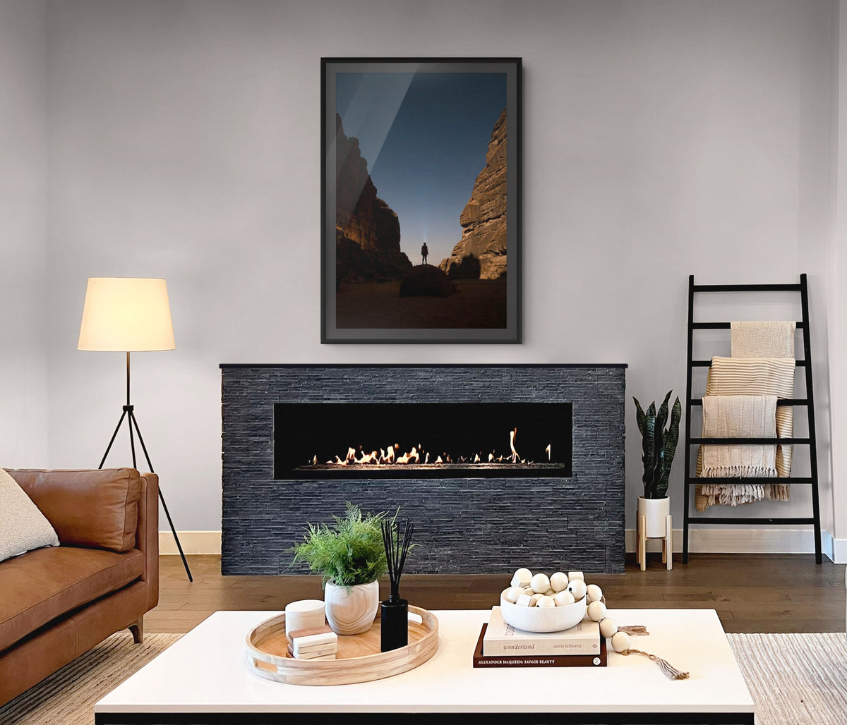Cielo y Paisaje - Lienzo premium 430g (calidad de galeria)