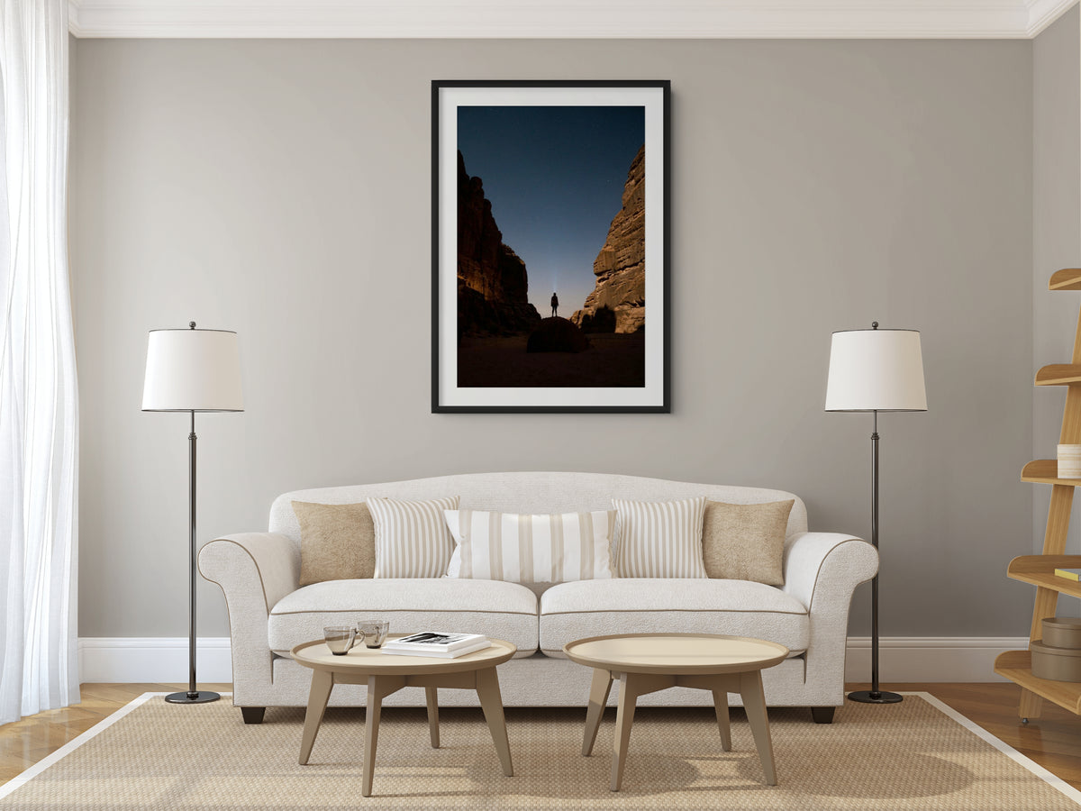 Cielo y Paisaje - Lienzo premium 430g (calidad de galeria)