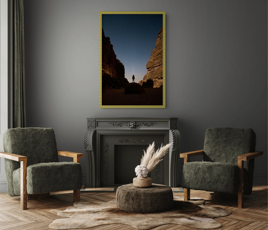 Cielo y Paisaje - Lienzo premium 430g (calidad de galeria)