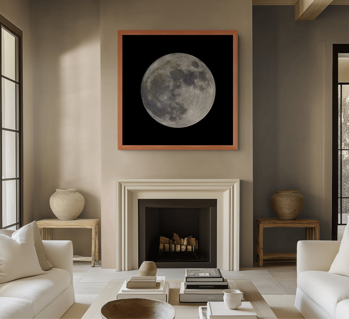 Cielo y Paisaje - Lienzo premium 430g (calidad de galeria)