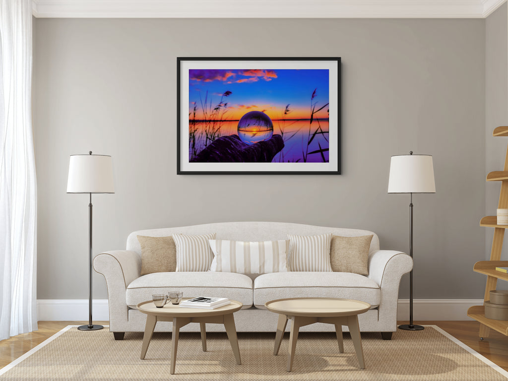 Cielo y Paisaje - Lienzo premium 430g (calidad de galeria)
