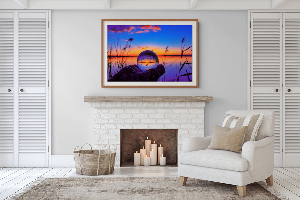Cielo y Paisaje - Lienzo premium 430g (calidad de galeria)