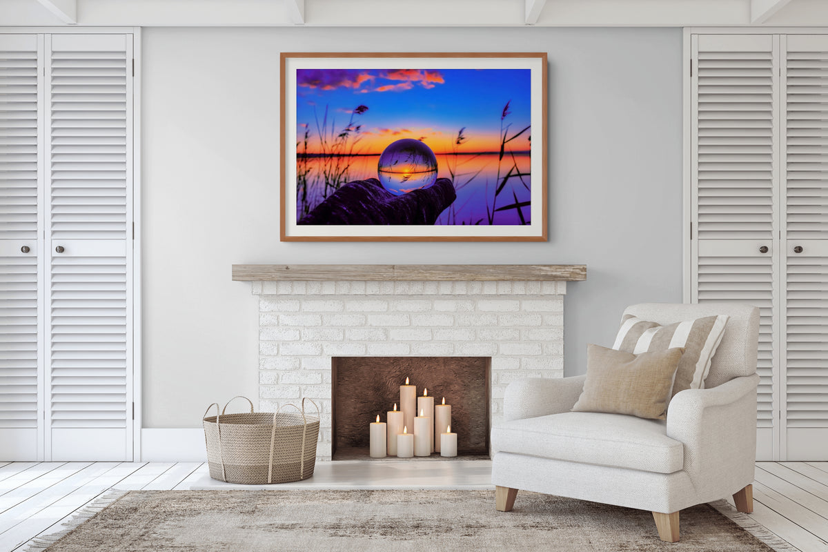 Cielo y Paisaje - Lienzo premium 430g (calidad de galeria)