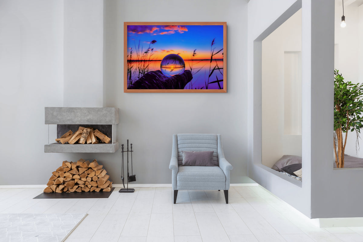 Cielo y Paisaje - Lienzo premium 430g (calidad de galeria)