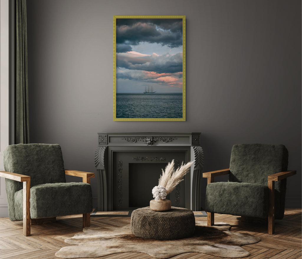 Cielo y Paisaje - Lienzo premium 430g (calidad de galeria)