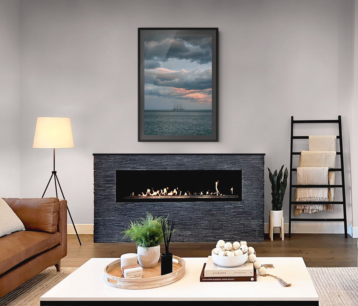 Cielo y Paisaje - Lienzo premium 430g (calidad de galeria)