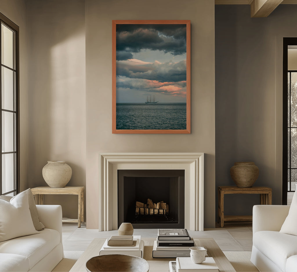 Cielo y Paisaje - Lienzo premium 430g (calidad de galeria)