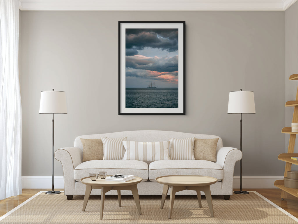 Cielo y Paisaje - Lienzo premium 430g (calidad de galeria)