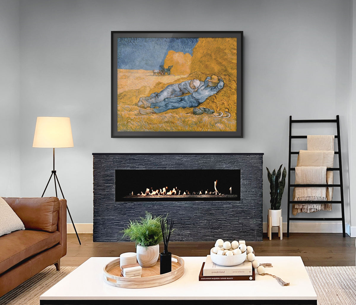 The Starry Night - Vincent Van Gogh - Premium 430g canvas (gallery quality)