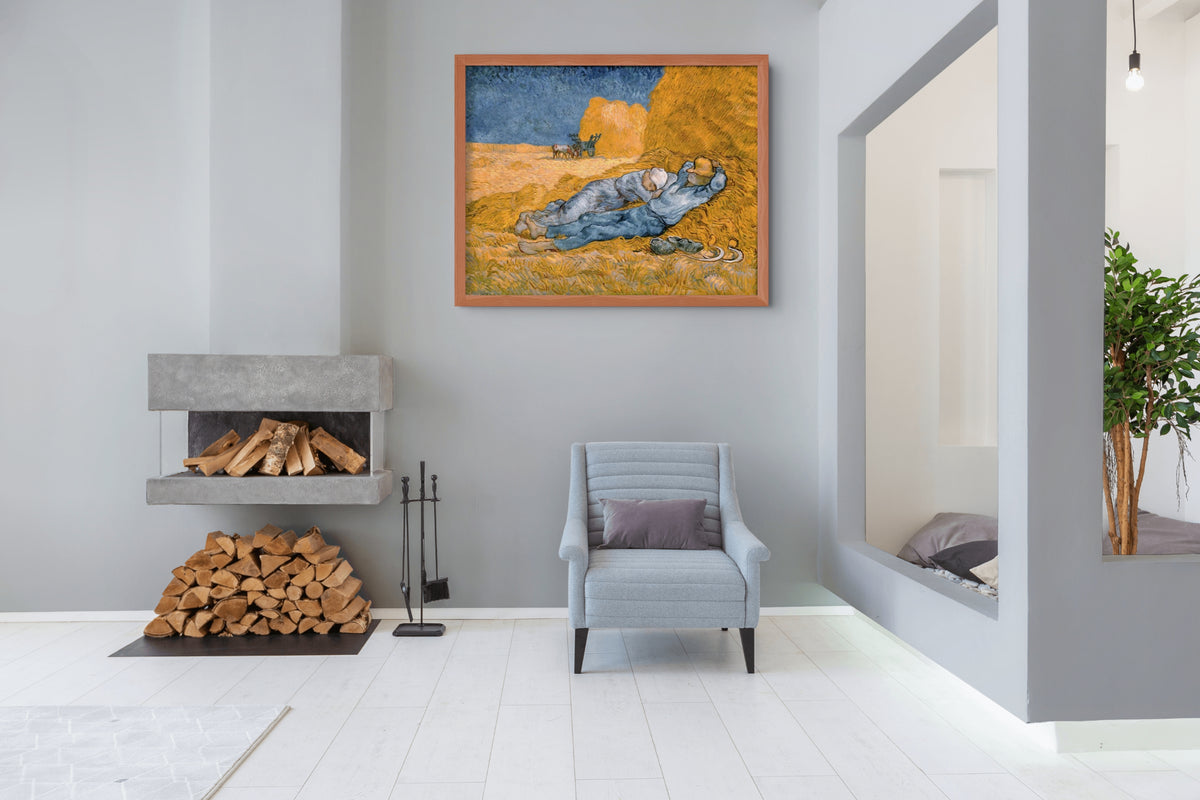 The Starry Night - Vincent Van Gogh - Premium 430g canvas (gallery quality)