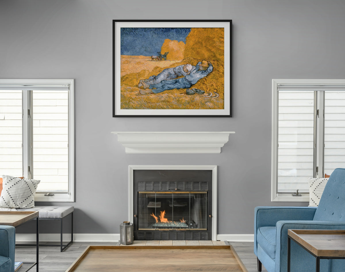 The Starry Night - Vincent Van Gogh - Premium 430g canvas (gallery quality)