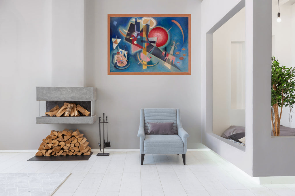 Couple on Horseback - Wassily Kandinsky - Premium 430g canvas (gallery quality)
