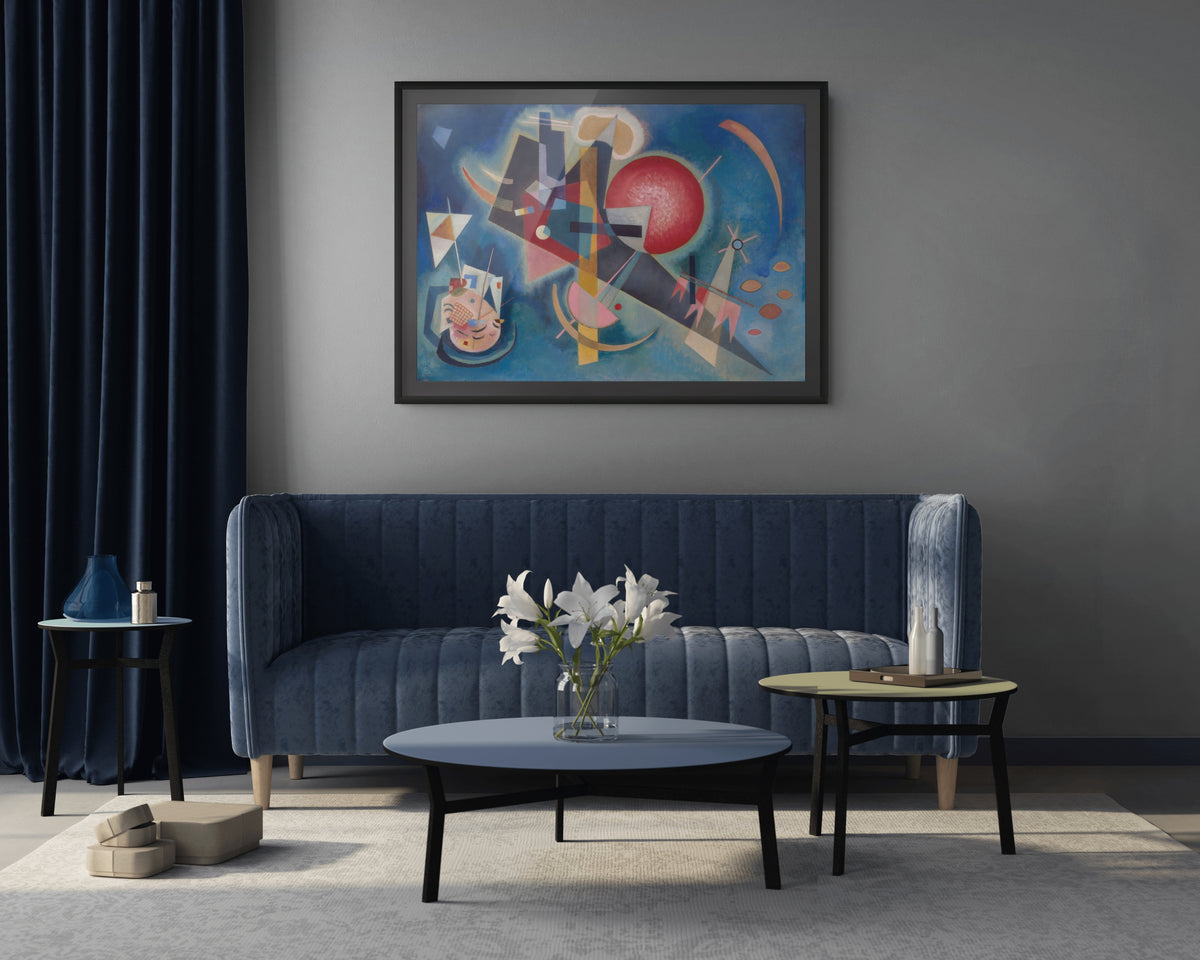 Couple on Horseback - Wassily Kandinsky - Premium 430g canvas (gallery quality)