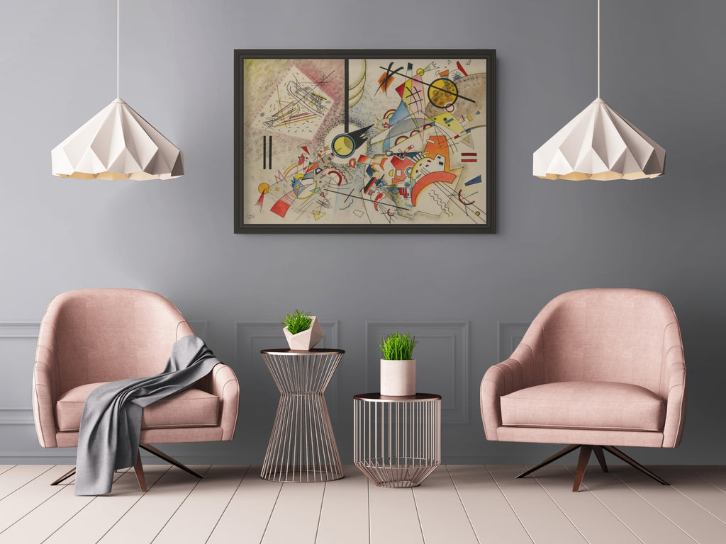 Sans titre - Vassily Kandinsky - Toile premium 430g (qualité galerie)
