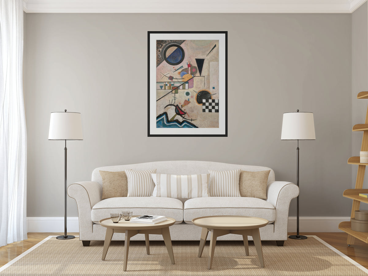 Couple à cheval - Vassily Kandinsky - Toile premium 430g (qualité galerie)