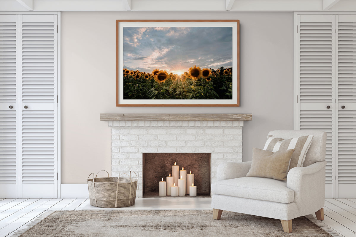 Cielo y Paisaje - Lienzo premium 430g (calidad de galeria)
