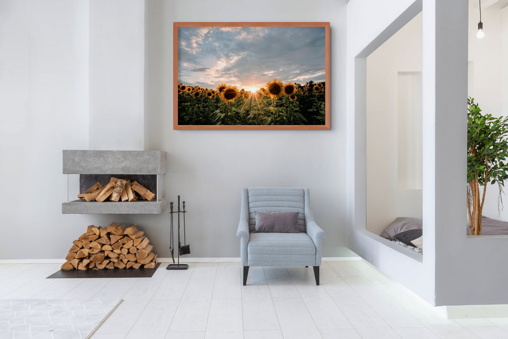Cielo y Paisaje - Lienzo premium 430g (calidad de galeria)