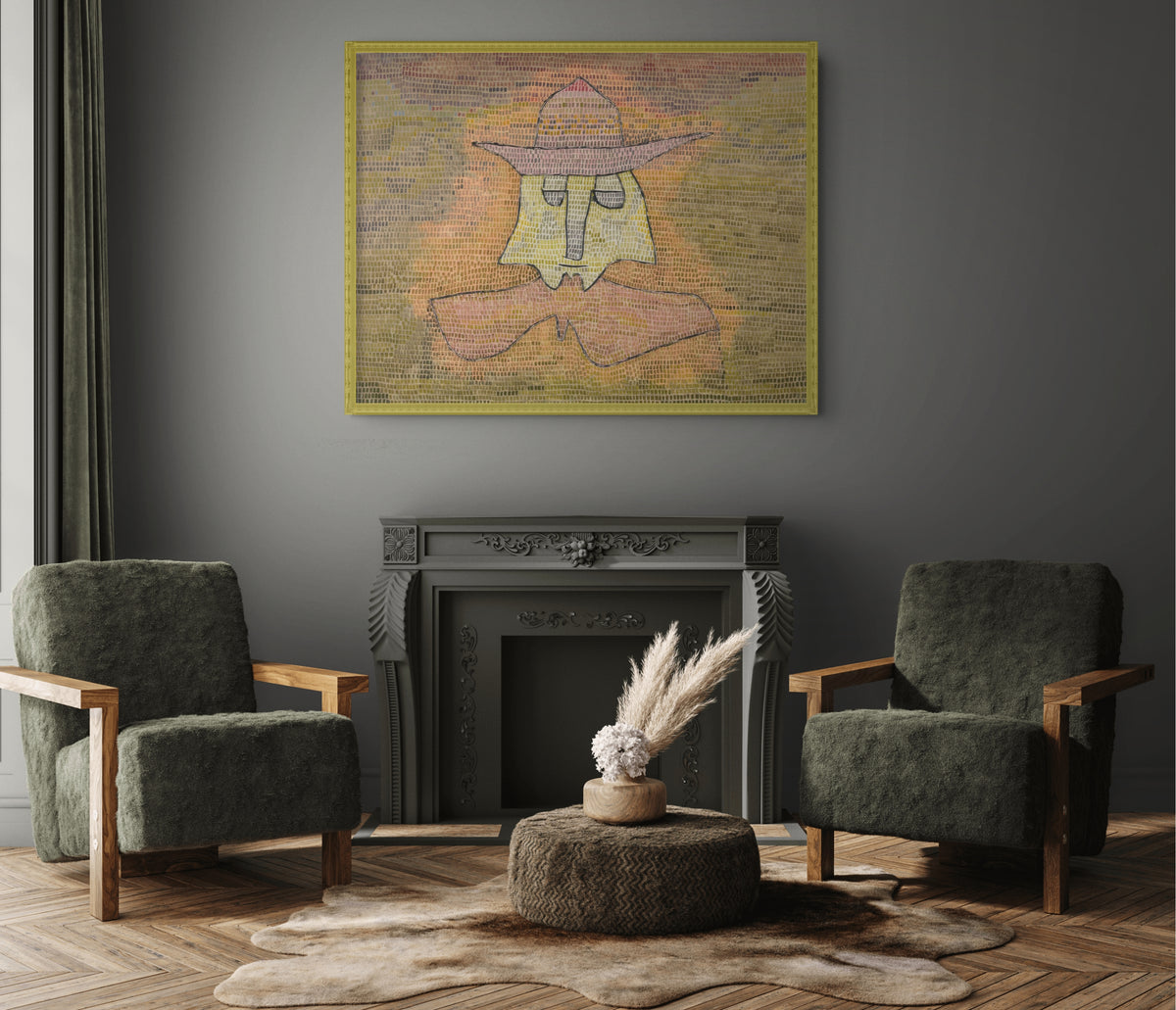 Ange solliciteur - Paul Klee - Toile premium 430g (qualité galerie)