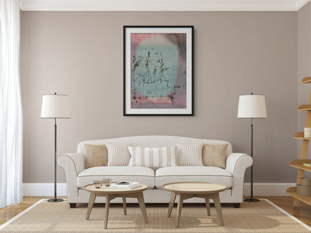 Ange solliciteur - Paul Klee - Toile premium 430g (qualité galerie)