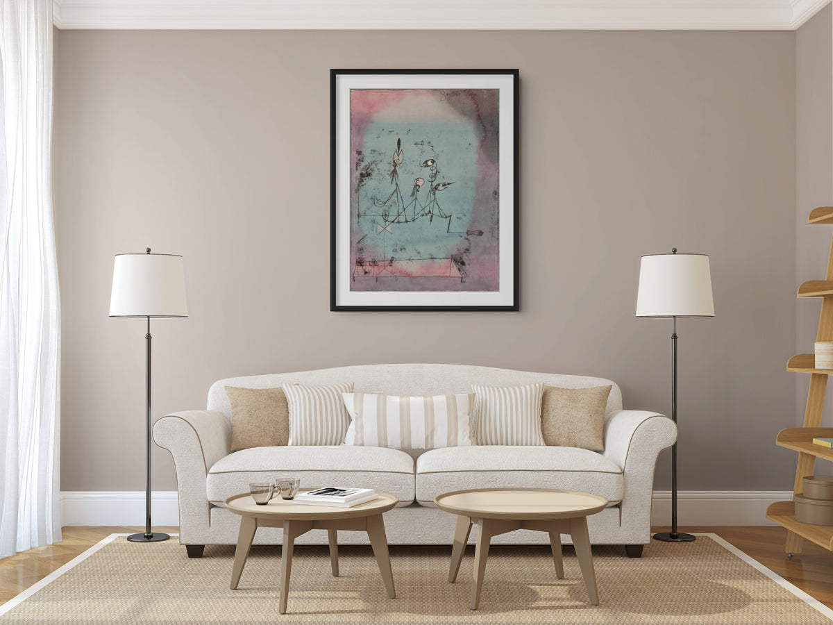 Angel applicant - Paul Klee - Premium canvas 430g (gallery quality)