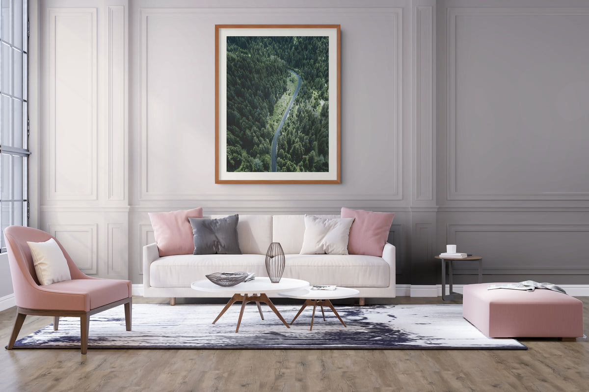 Cielo y Paisaje - Lienzo premium 430g (calidad de galeria)