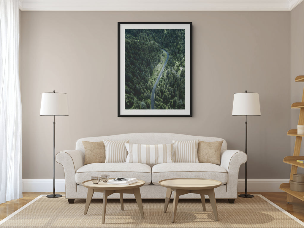 Cielo y Paisaje - Lienzo premium 430g (calidad de galeria)