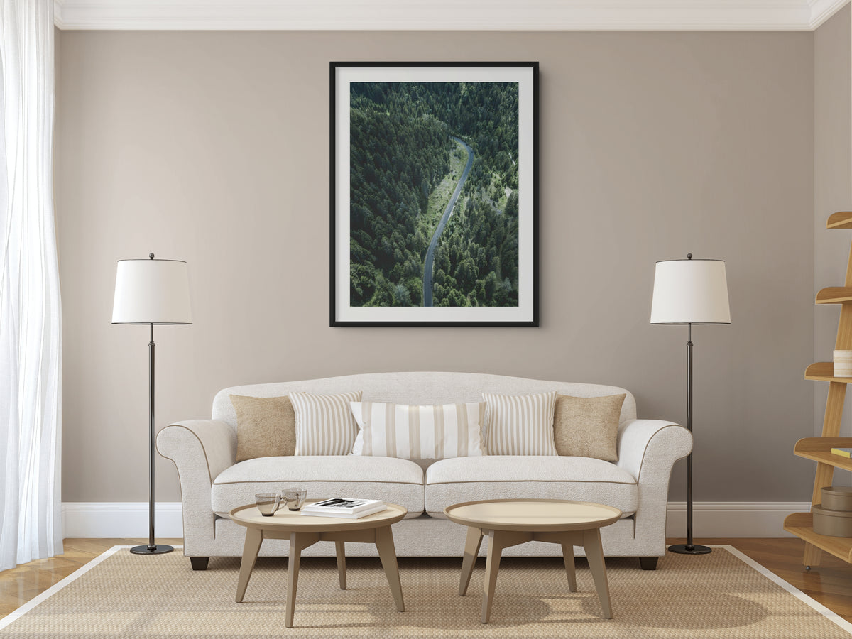 Cielo y Paisaje - Lienzo premium 430g (calidad de galeria)