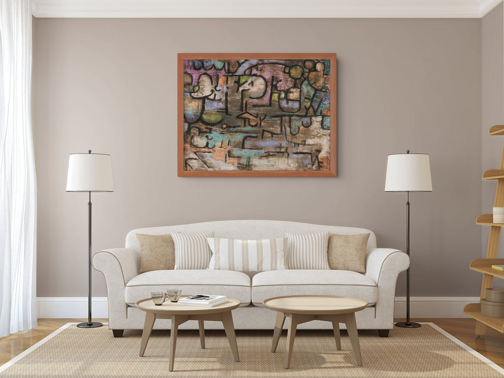 Despues de la inundacion - Paul Klee - Lienzo premium 430g (calidad de galeria)