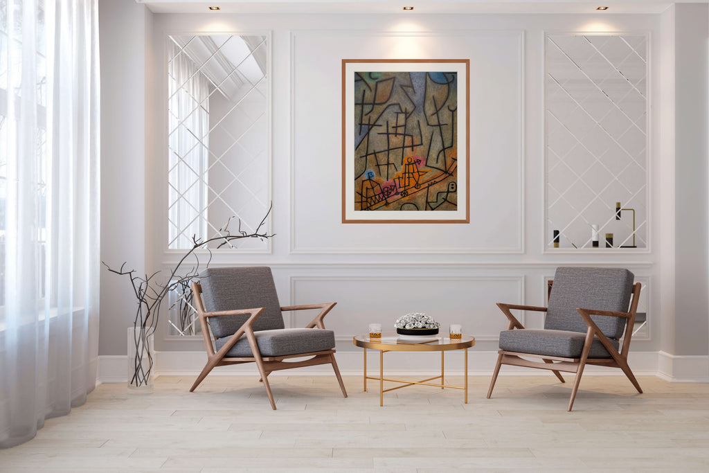 Ange solliciteur - Paul Klee - Toile premium 430g (qualité galerie)