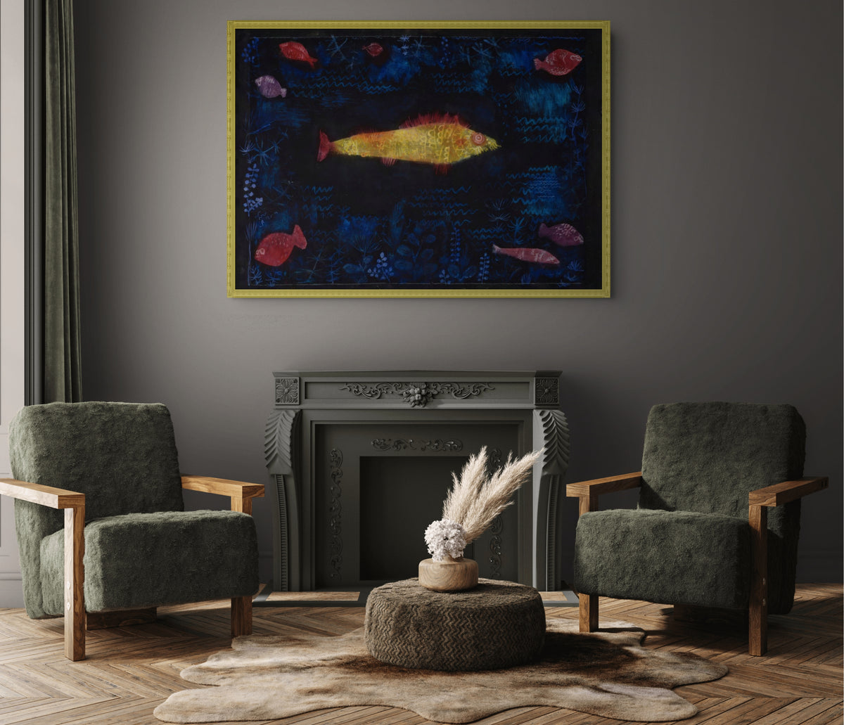 Angel applicant - Paul Klee - Premium canvas 430g (gallery quality)