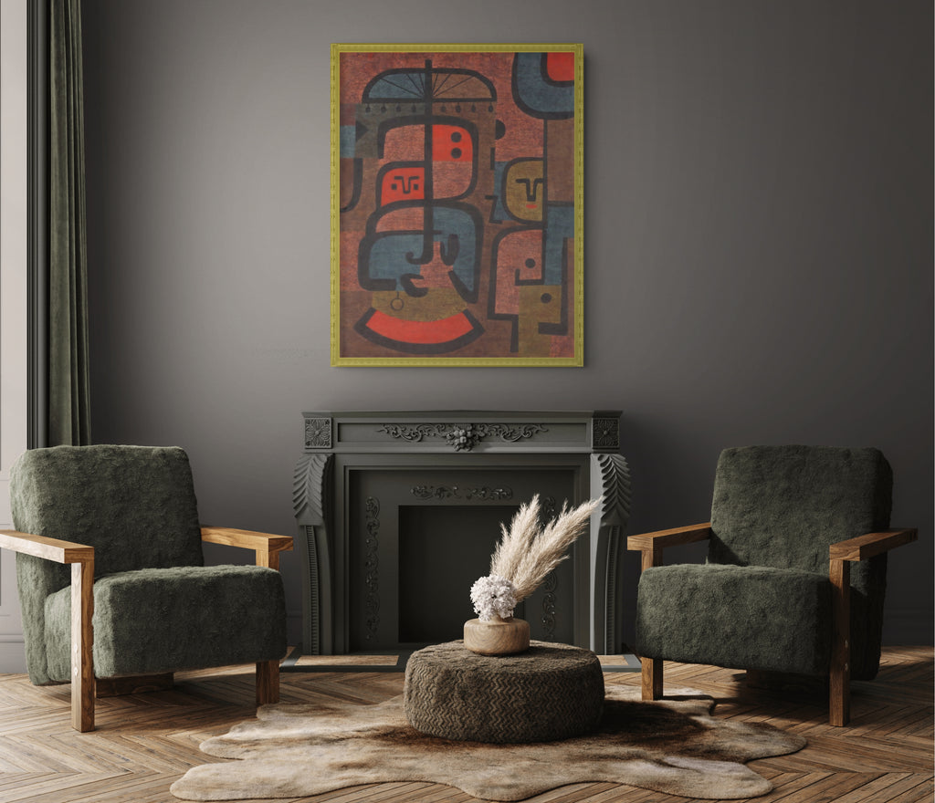 Angel applicant - Paul Klee - Premium canvas 430g (gallery quality)