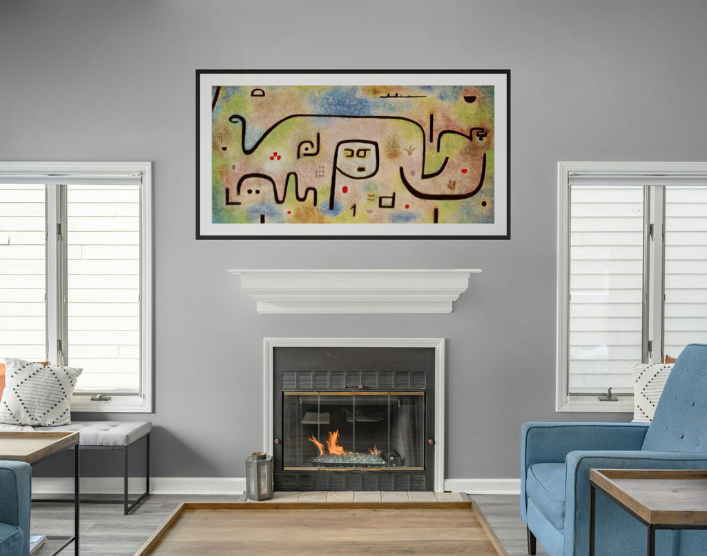 Angel applicant - Paul Klee - Premium canvas 430g (gallery quality)