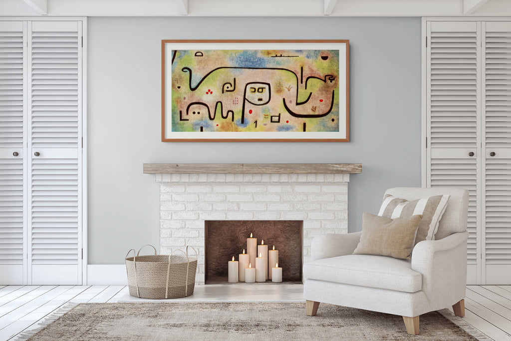 Angel applicant - Paul Klee - Premium canvas 430g (gallery quality)