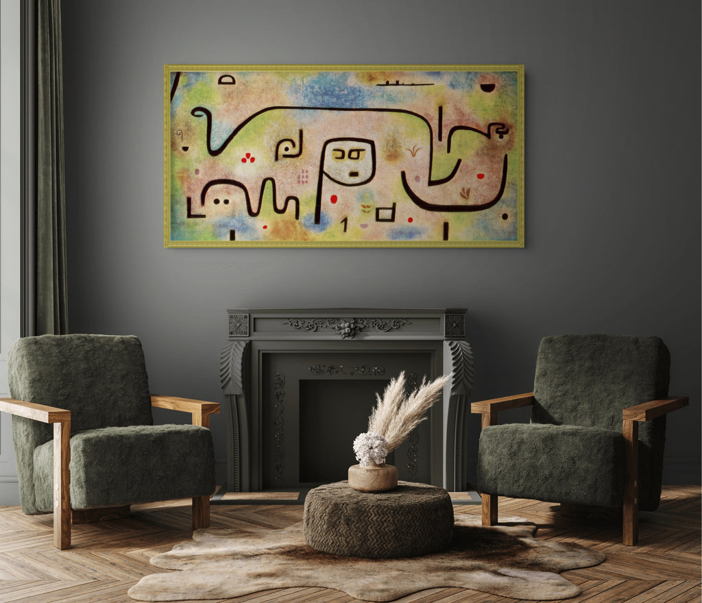 Angel applicant - Paul Klee - Premium canvas 430g (gallery quality)