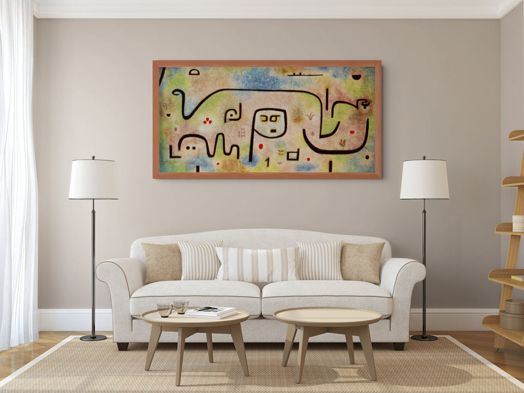 Angel applicant - Paul Klee - Premium canvas 430g (gallery quality)