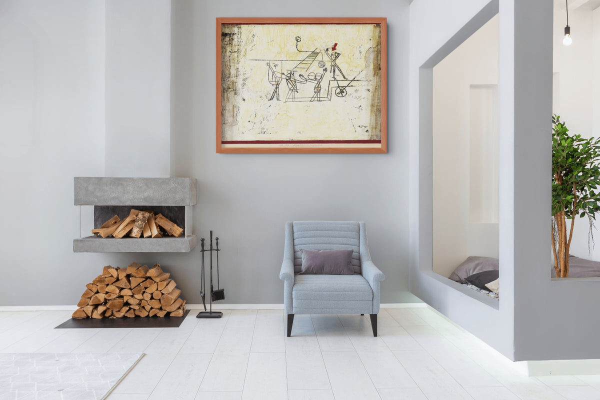 Ange solliciteur - Paul Klee - Toile premium 430g (qualité galerie)