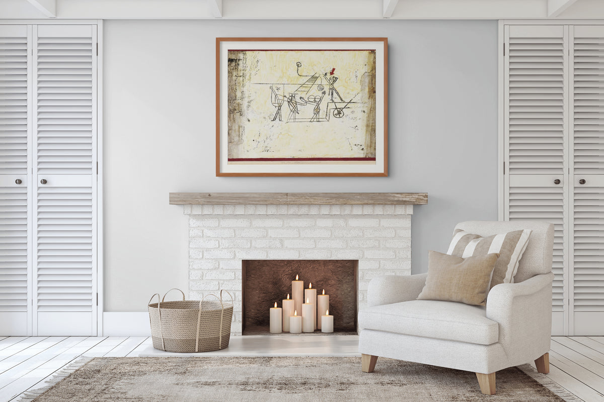 Ange solliciteur - Paul Klee - Toile premium 430g (qualité galerie)