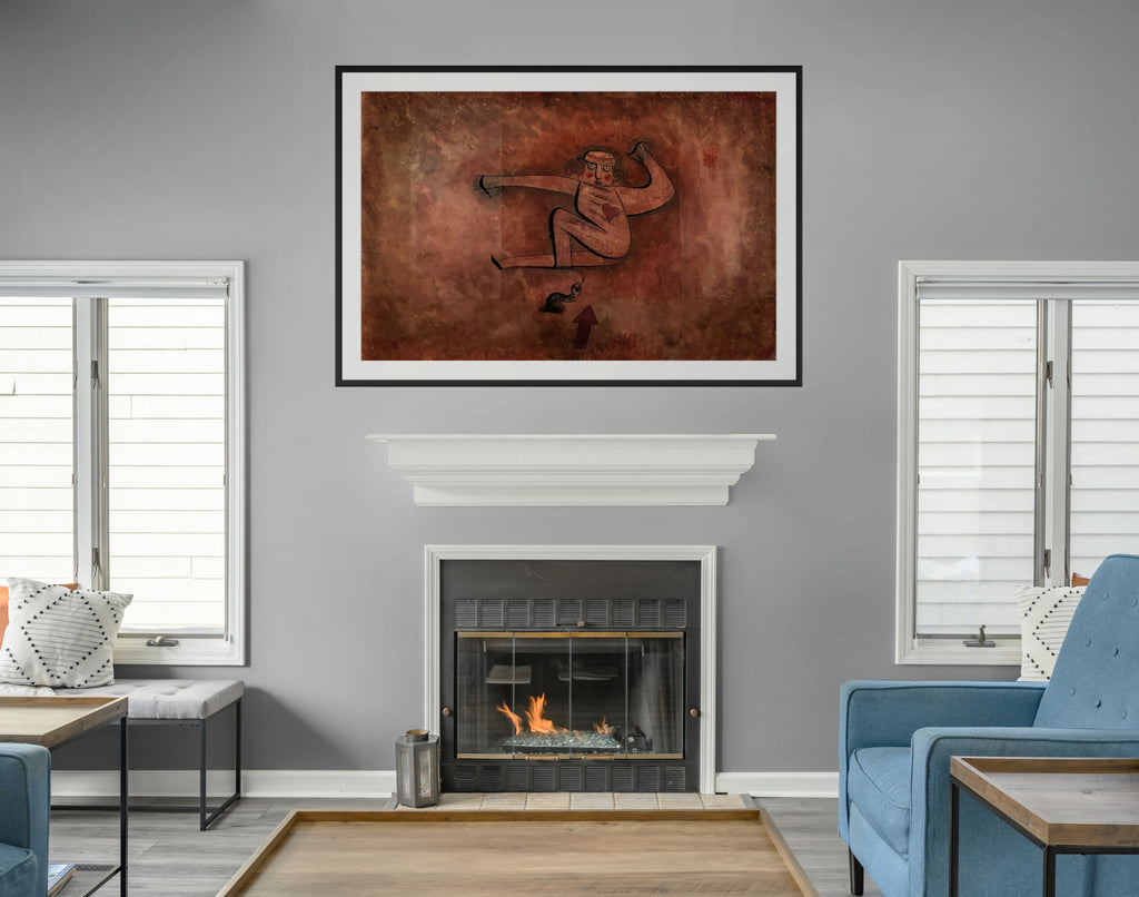 Angel applicant - Paul Klee - Premium canvas 430g (gallery quality)