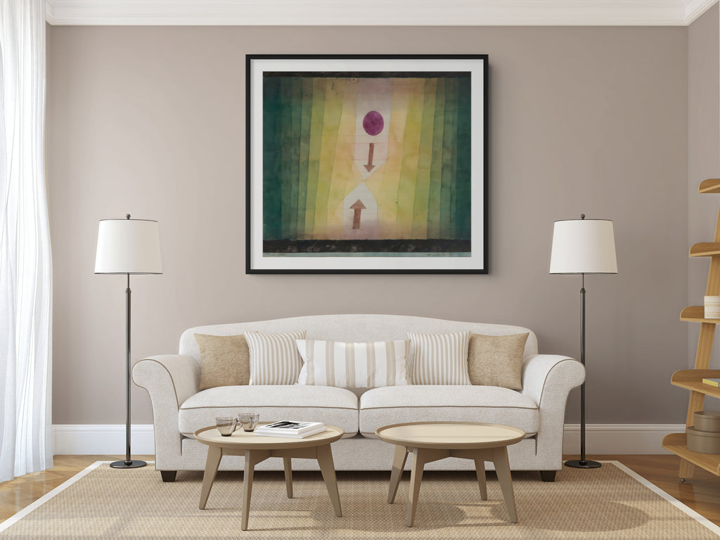 Antes del relámpago - Paul Klee - Lienzo premium 430g (calidad de galeria)