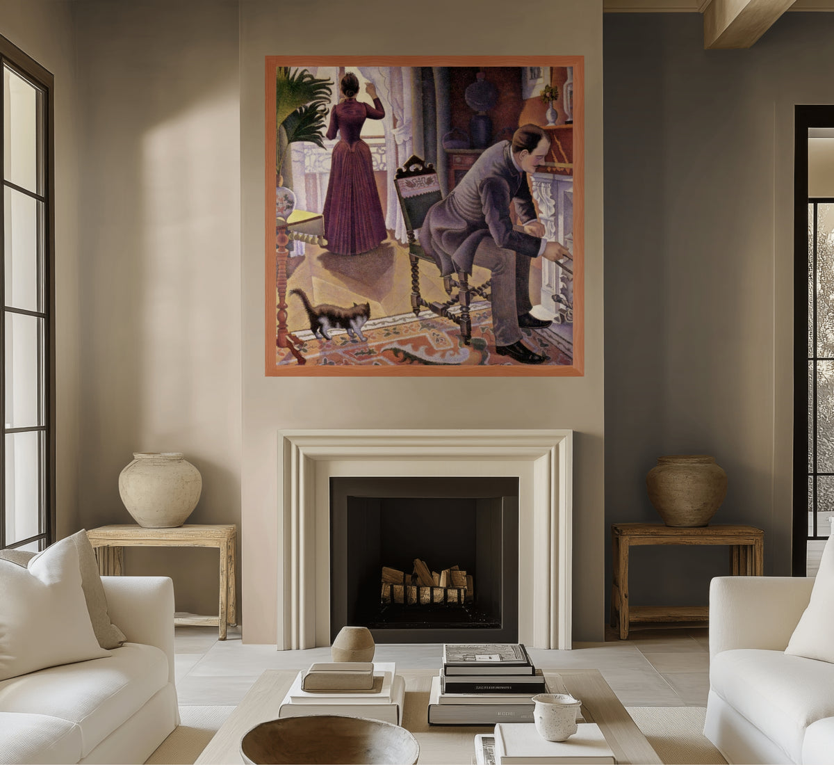 The Card Players - Paul Cézanne - 430g premium canvas (gallery quality)