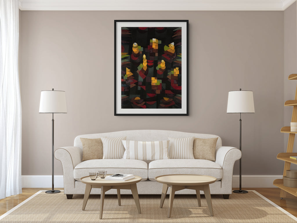 Ange solliciteur - Paul Klee - Toile premium 430g (qualité galerie)