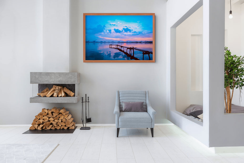 Cielo y Paisaje - Lienzo premium 430g (calidad de galeria)
