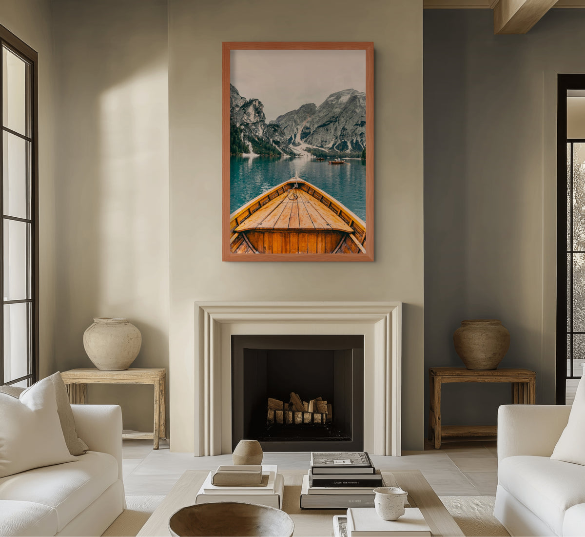Cielo y Paisaje - Lienzo premium 430g (calidad de galeria)