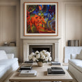 Playing Forms - Franz Marc - Premium Canvas 430g (gallery quality)