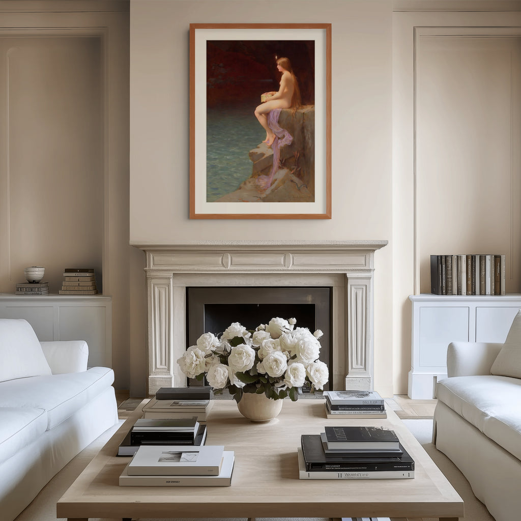 Psique - Jules-Joseph Lefebvre - Lienzo premium 430g (calidad de galeria)
