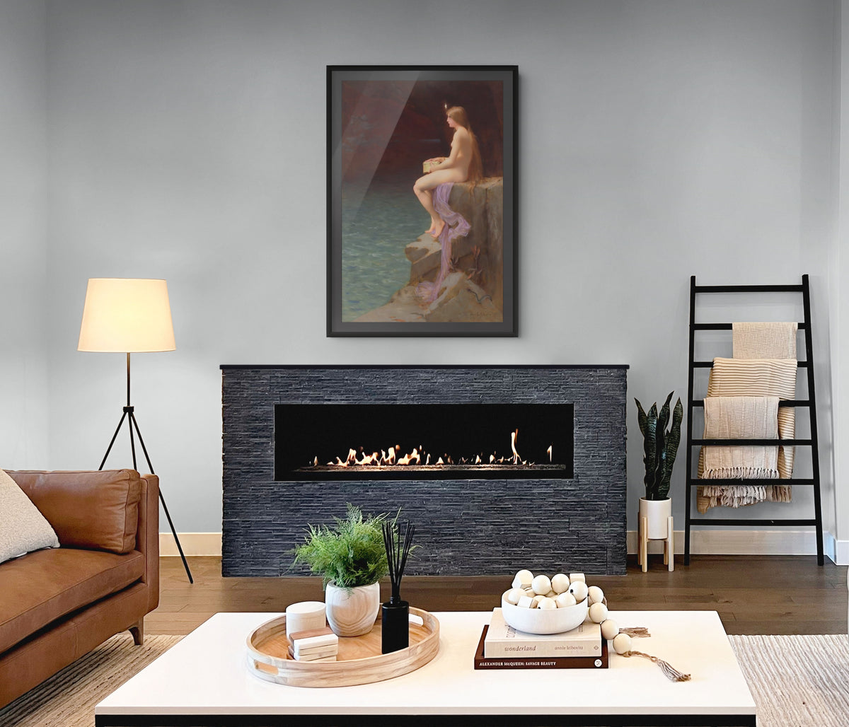 Psique - Jules-Joseph Lefebvre - Lienzo premium 430g (calidad de galeria)