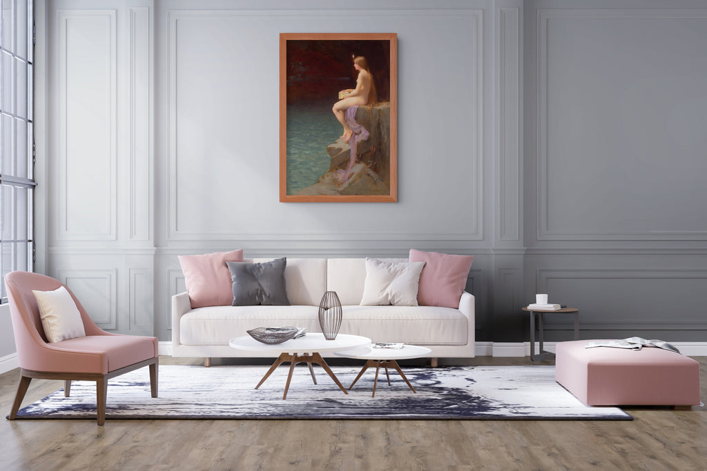 Psique - Jules-Joseph Lefebvre - Lienzo premium 430g (calidad de galeria)