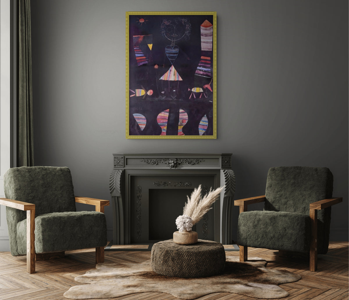 Angel applicant - Paul Klee - Premium canvas 430g (gallery quality)